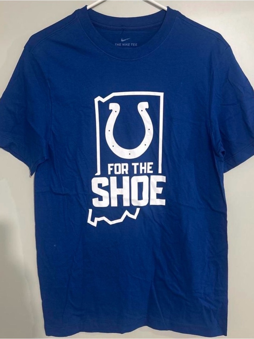 Nike Men’s Royal Blue Graphic 'For The Shoe' Tee